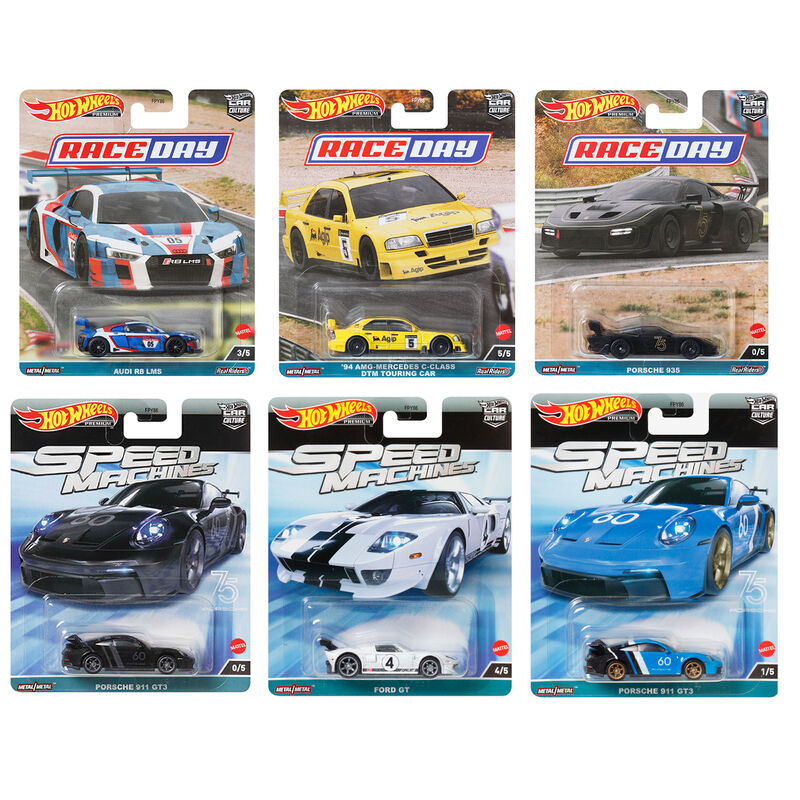 Hot Wheels assorted classic cars 1