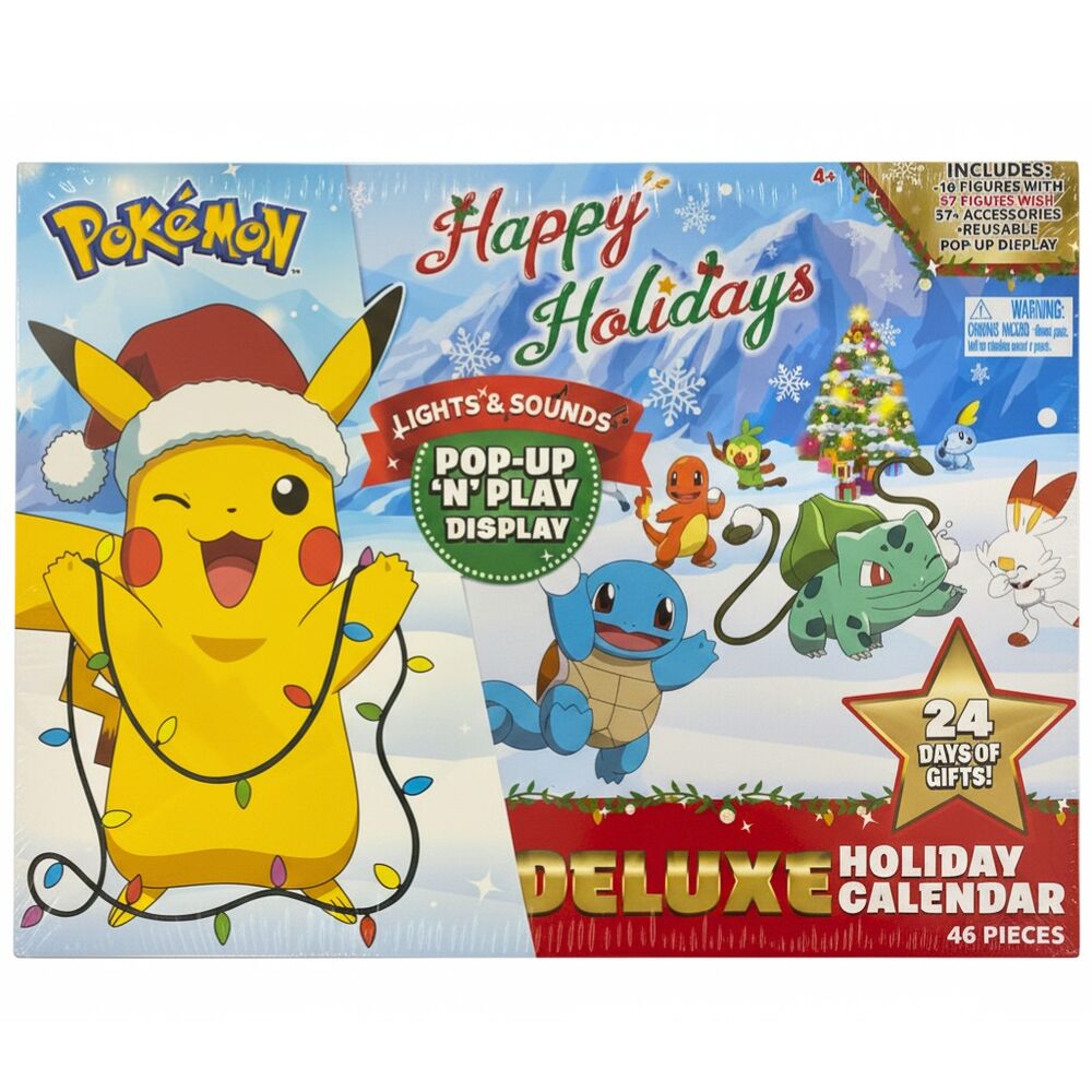 Pokemon advent calendar delux lights and sound 2