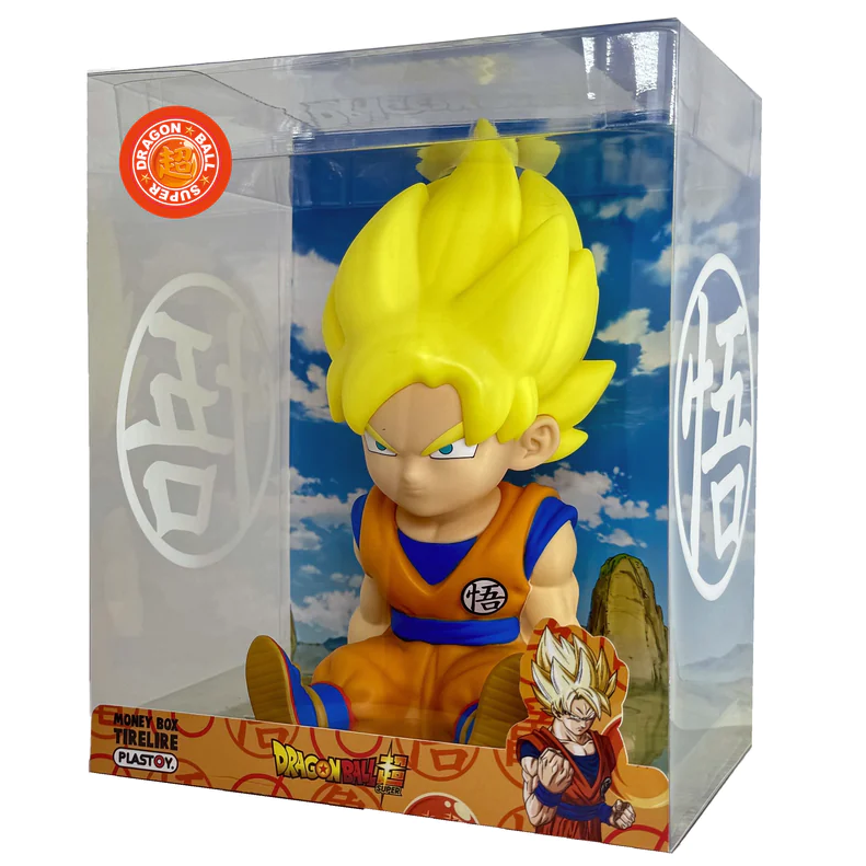Dragon Ball Super Son Goku Super Saiyan Money box figure 15cm 2