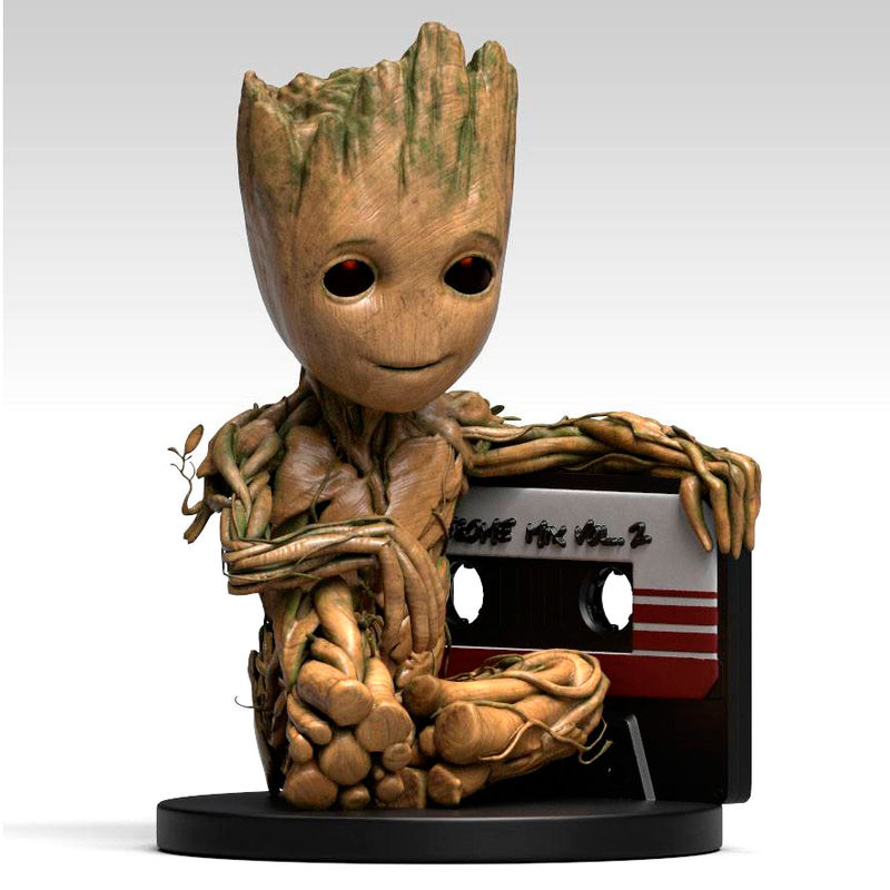 Marvel Guardians of the Galaxy Baby Groot money box figure 1