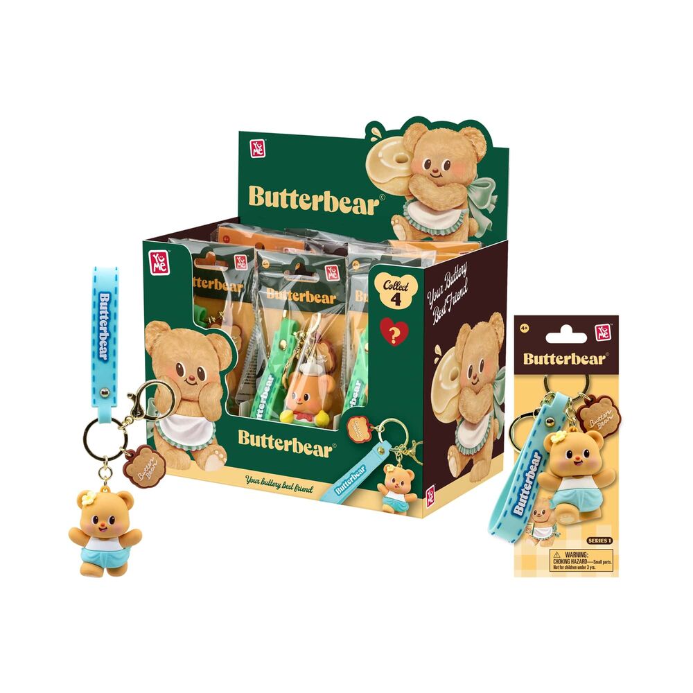 Butterbear Everyday Serie 1 assorted keychain figure 5cm 2