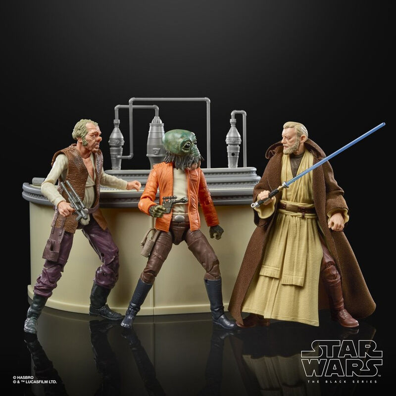 Star Wars Black Series The Power Of The Force Cantina Showdown pack figure 15cm 1