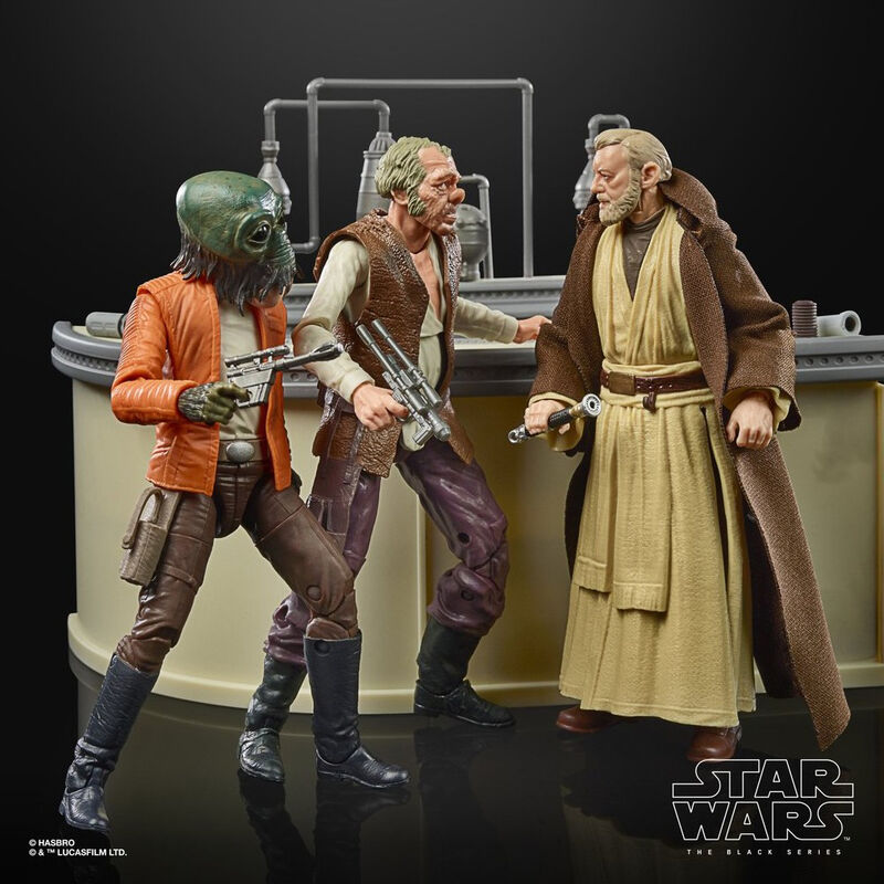 Star Wars Black Series The Power Of The Force Cantina Showdown pack figure 15cm 3
