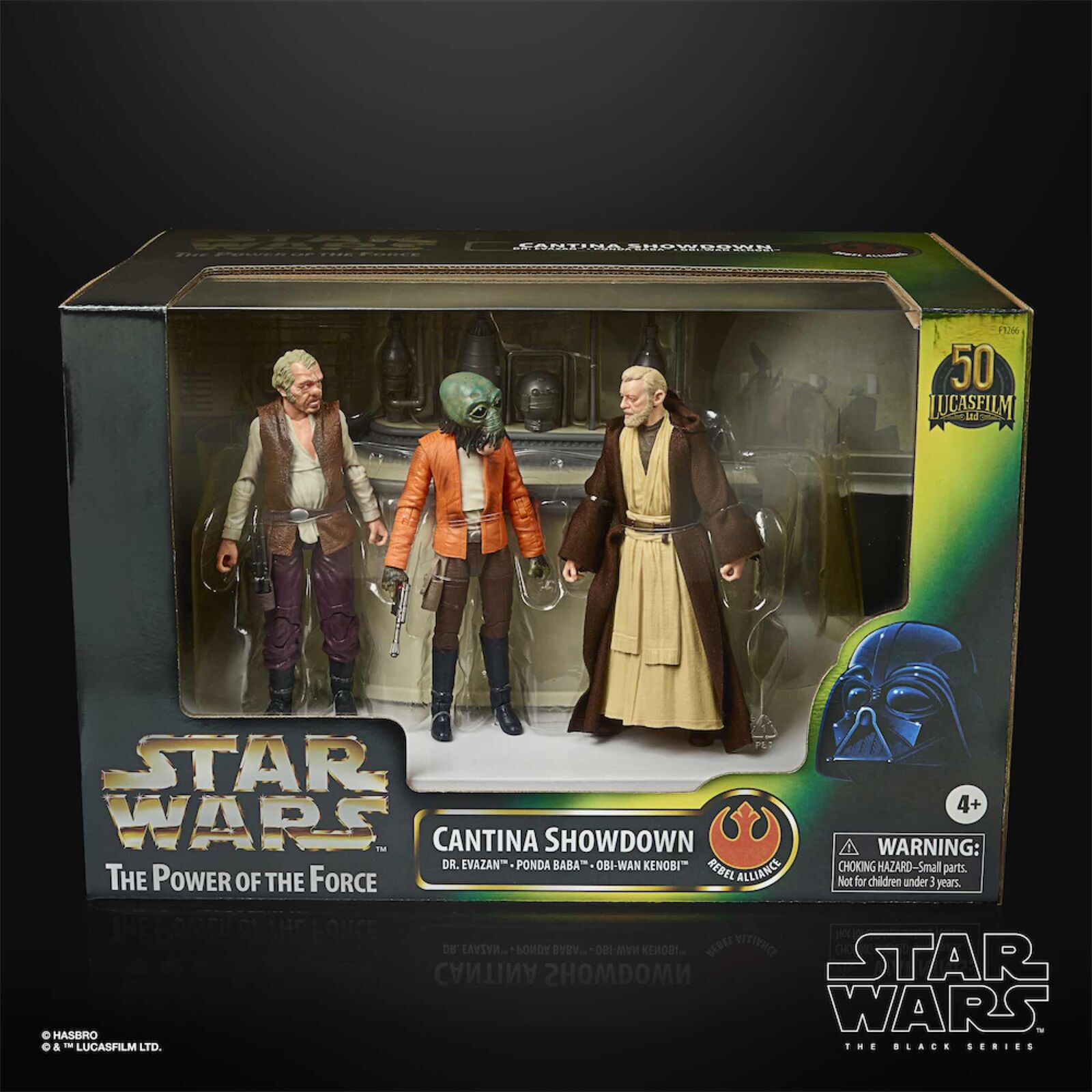 Star Wars Black Series The Power Of The Force Cantina Showdown pack figure 15cm 7