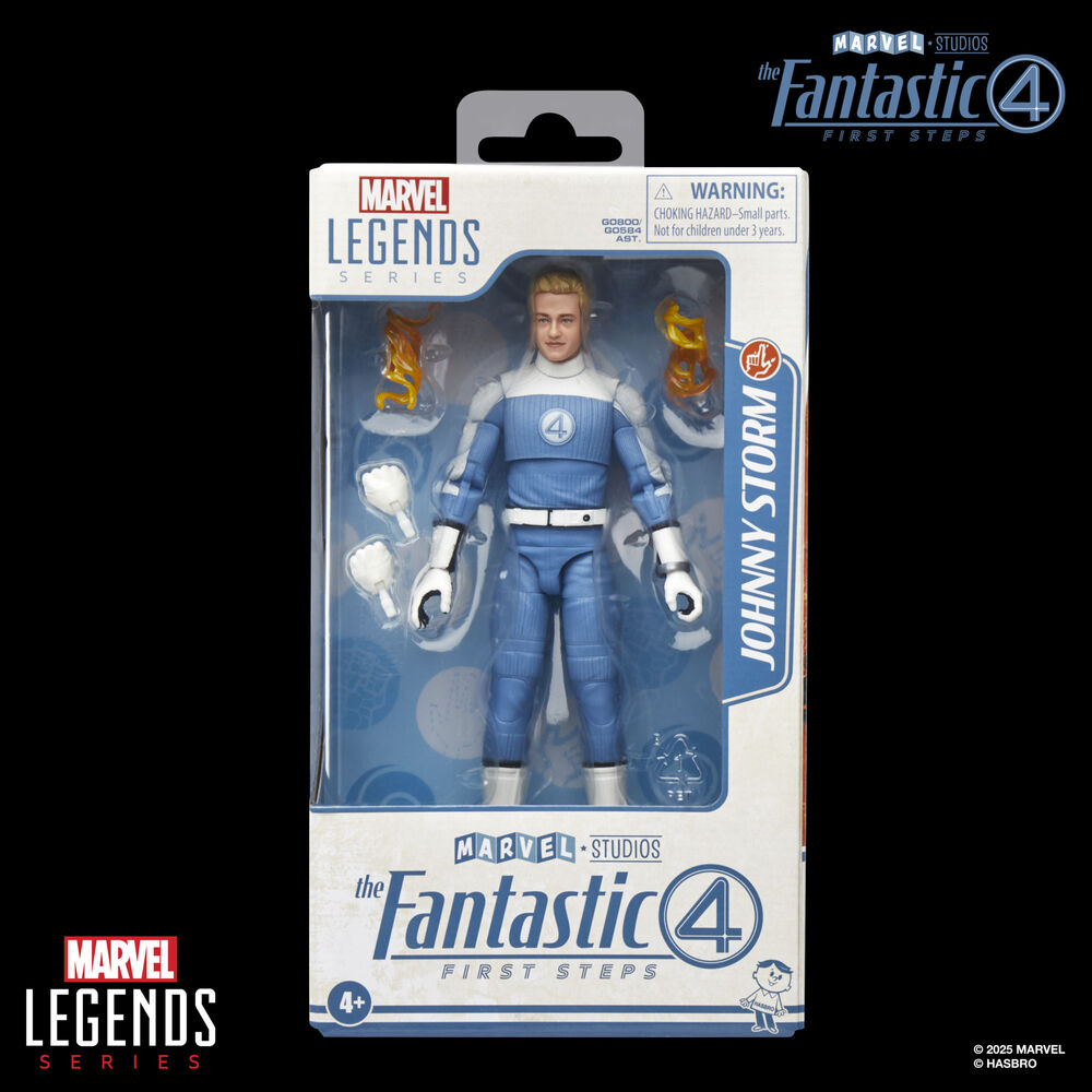 Marvel The Fantastic 4 Johnny Storm figure 15cm 7