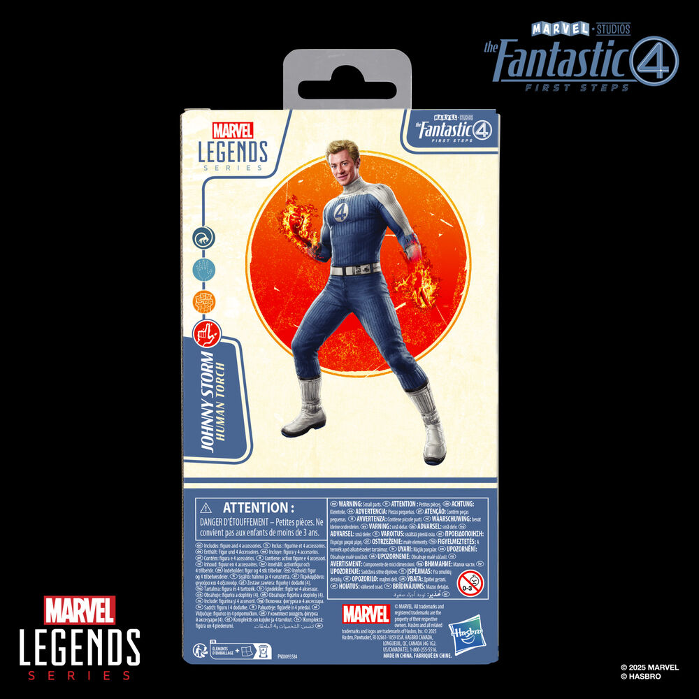 Marvel The Fantastic 4 Johnny Storm figure 15cm 8
