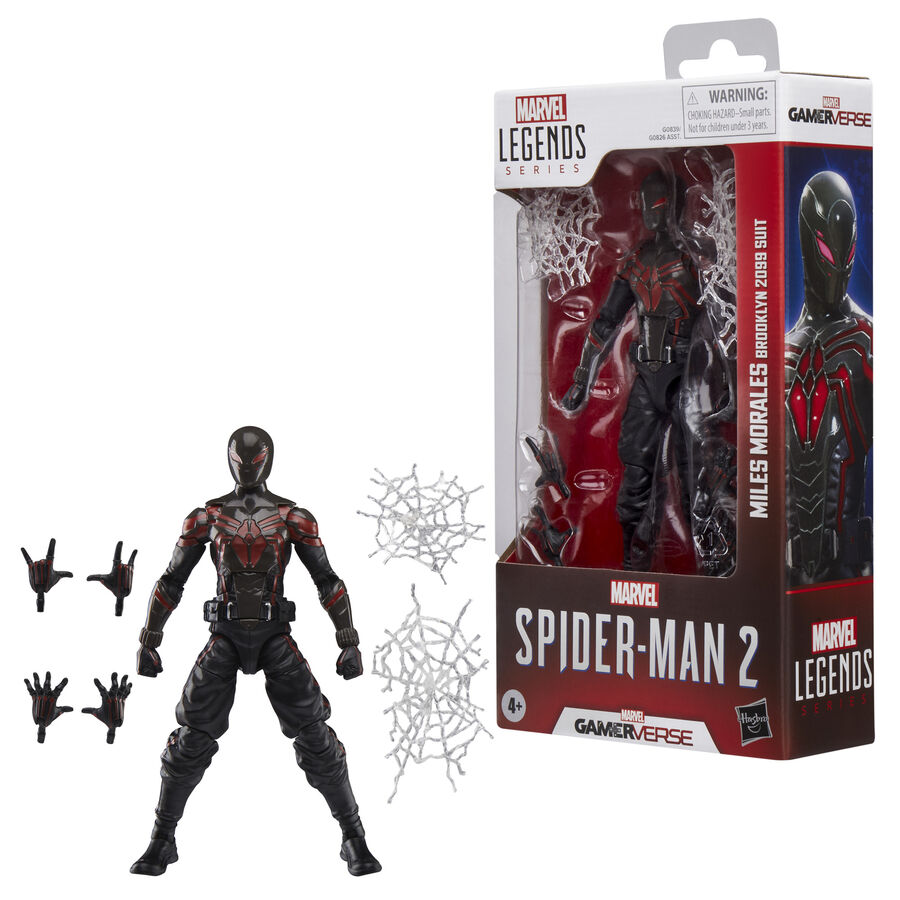 Marvel Legends Spider-Man 2 Miles Morales Brooklyn 2099 figure 15cm 5