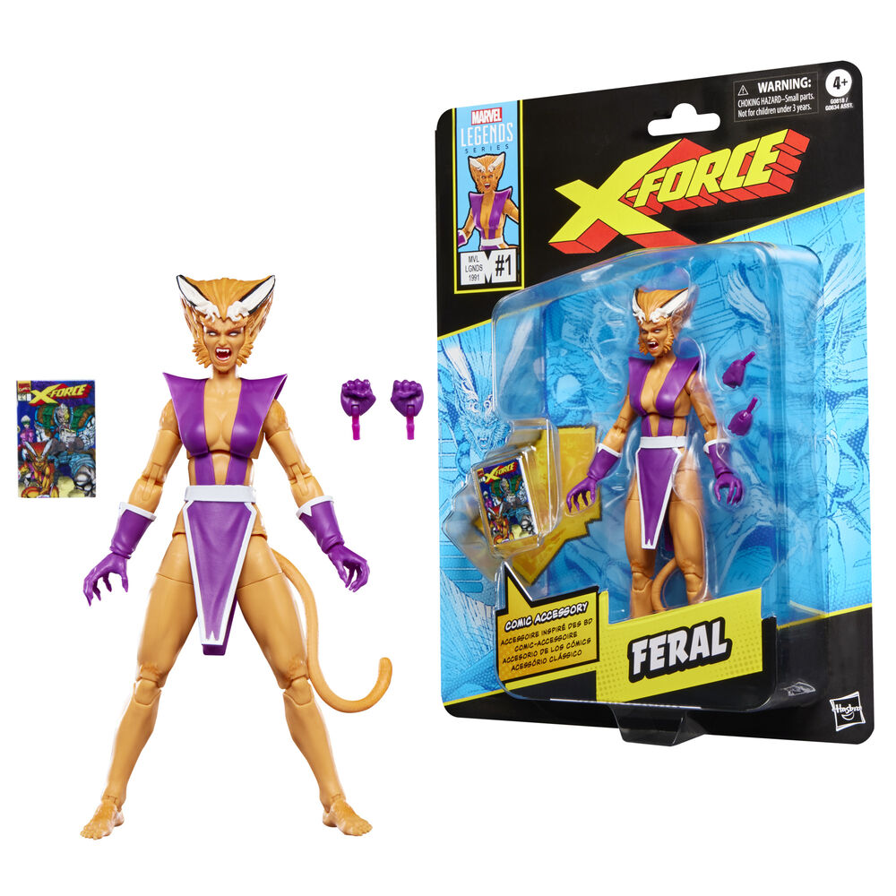 Marvel Legends Series X-Force Feral figure 15cm 2