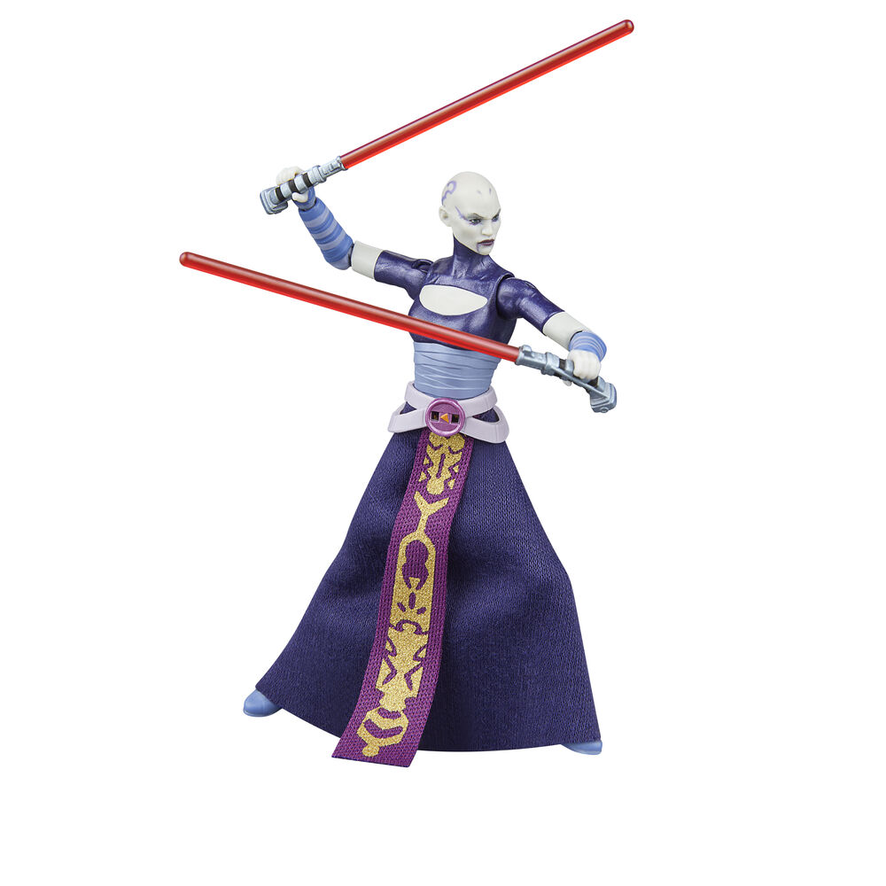 Star Wars The Clone Wars Asajj Ventress figure 9,5cm 5