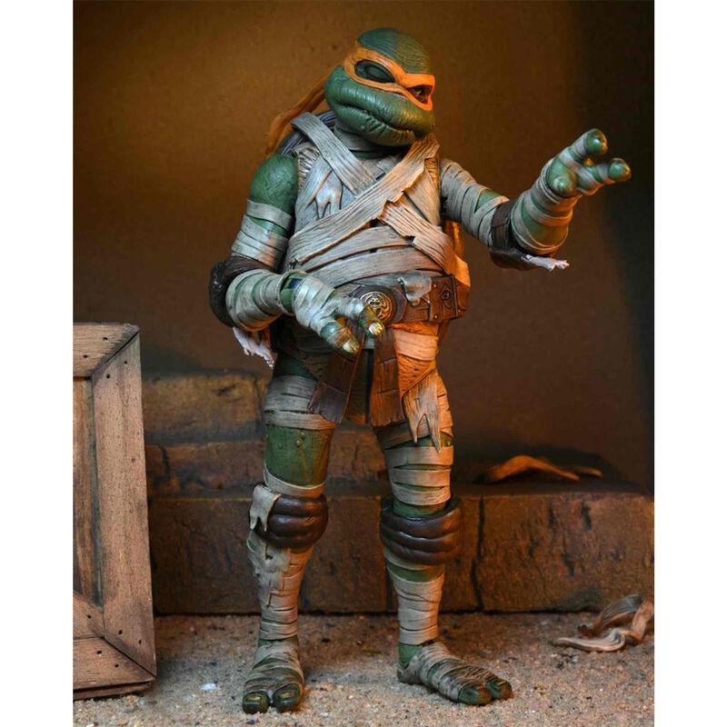Ninja Turtles as the Mummy Michelangelo ultimate figure 18cm 2