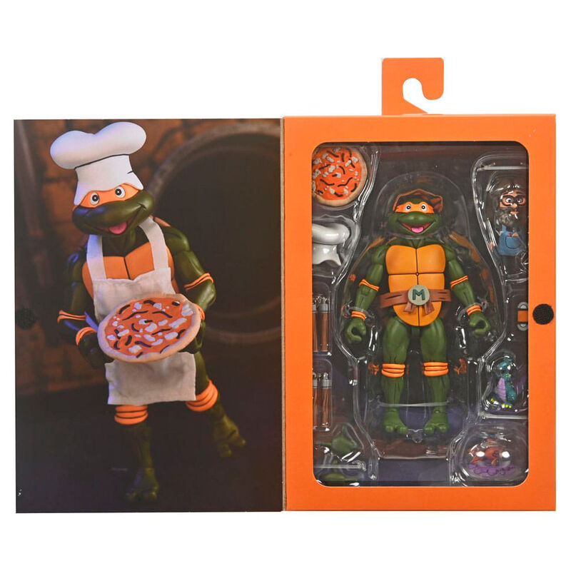 Teenage Mutant Ninja Turtles Cartoon Ultimate Michelangelo VHS figure 18cm 1