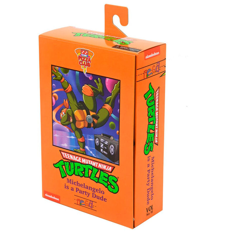 Teenage Mutant Ninja Turtles Cartoon Ultimate Michelangelo VHS figure 18cm 2