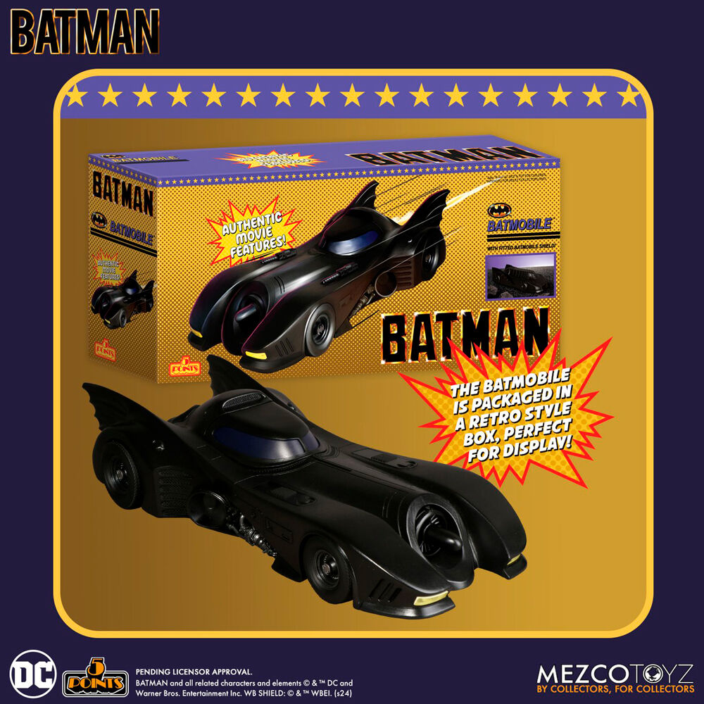 DC Comics Universe Batman 1989 Batmobile figure 2