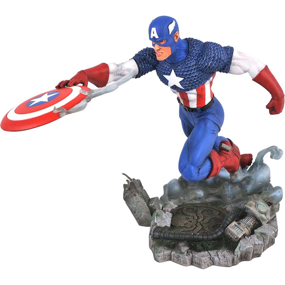 Marvel Comic Gallery Captain America statue 25cm 2
