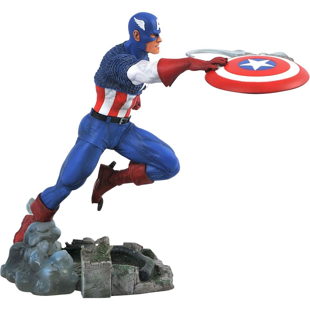Marvel Comic Gallery Captain America statue 25cm 3