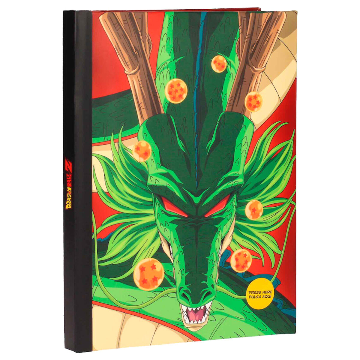 Dragon Ball Shenron A5 notebook with lights 2