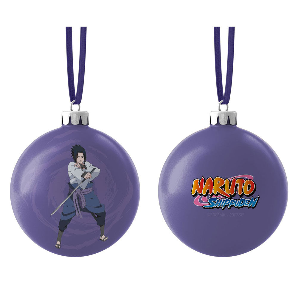 Naruto Shippuden Sasuke christmas ball 1