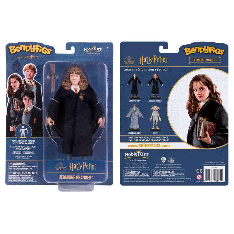Harry Potter Hermione with wand Bendyfigs malleable figure 19cm 1
