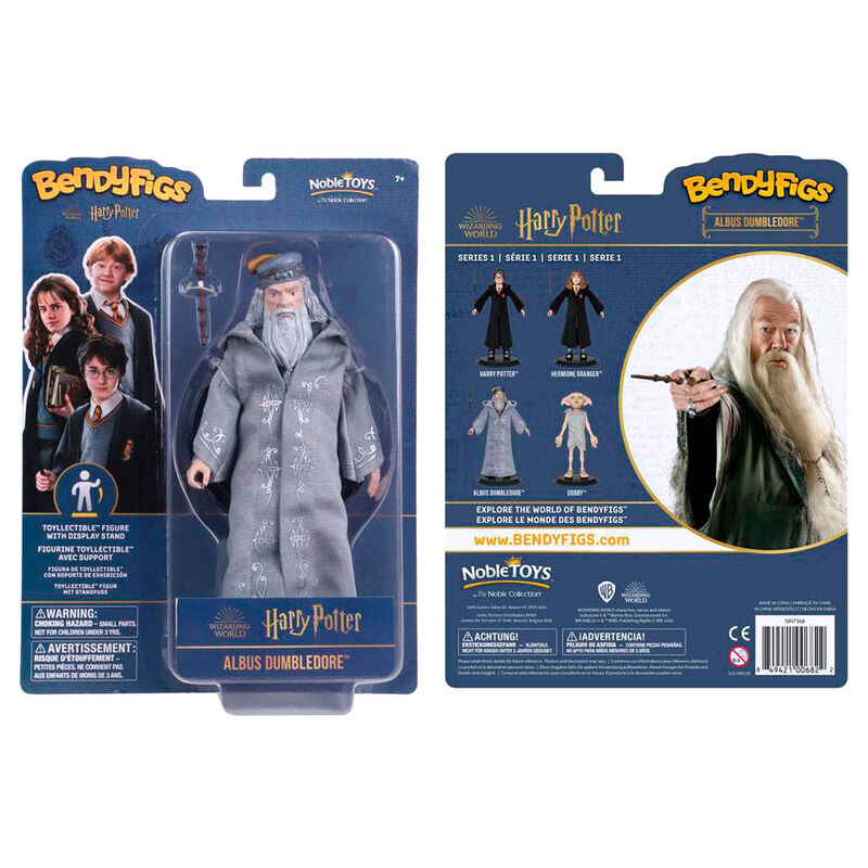 Harry Potter Dumbledore with wand Bendyfigs malleable figure 19cm 1