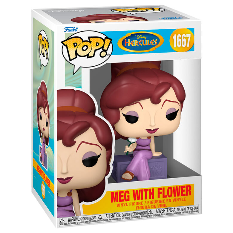 POP figure Disney Hercules Meg with Flower 2