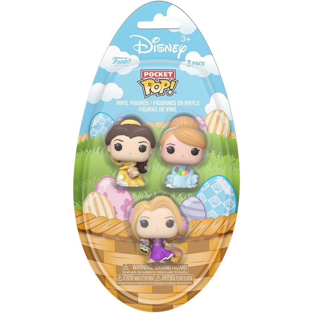 Pocket POP blister 3 figures Disney Princess Easter 2