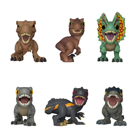 Assorted Mini Vinyl figure Jurassic World