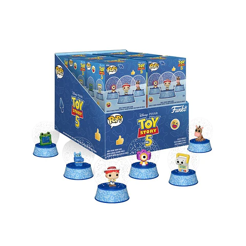 Mystery Mini Snow globe figure assorted Disney Toy Story 5