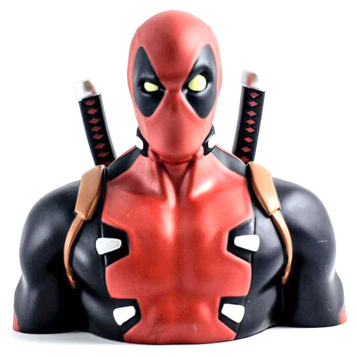 Marvel Deadpool money box bust 20cm 4