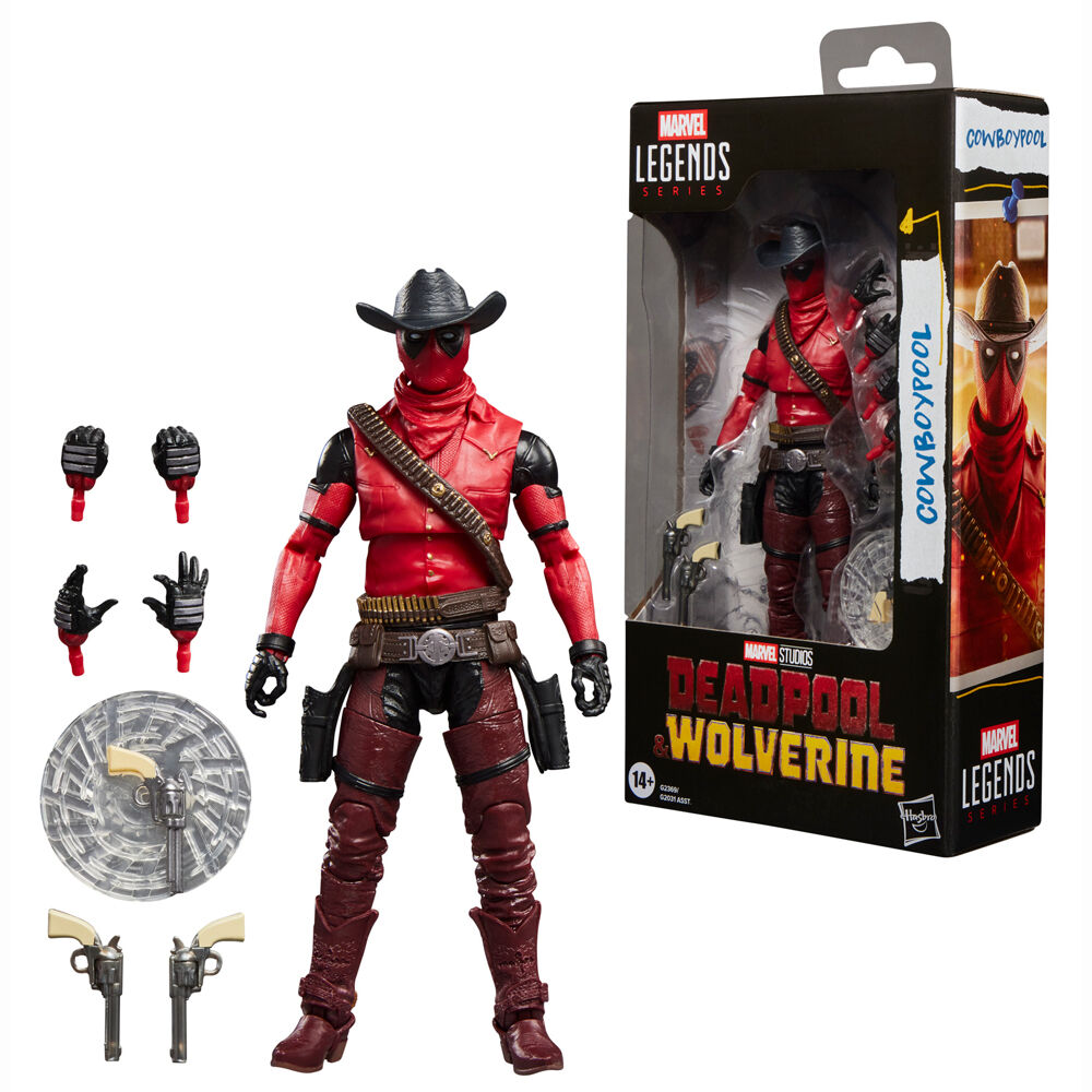 Marvel Legends Series Deadpool & Wolverine Cowboypool figure 15cm 9