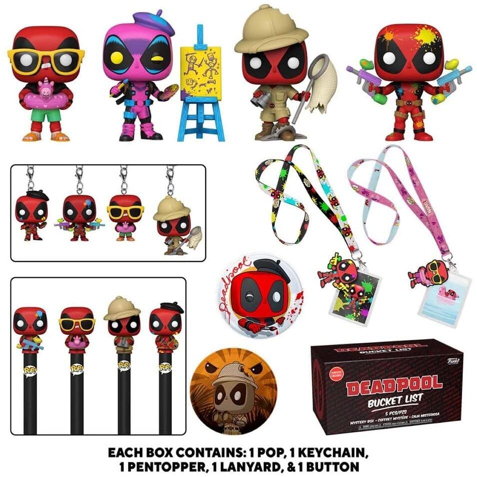Kit Mistery Box Marvel Deadpool 1