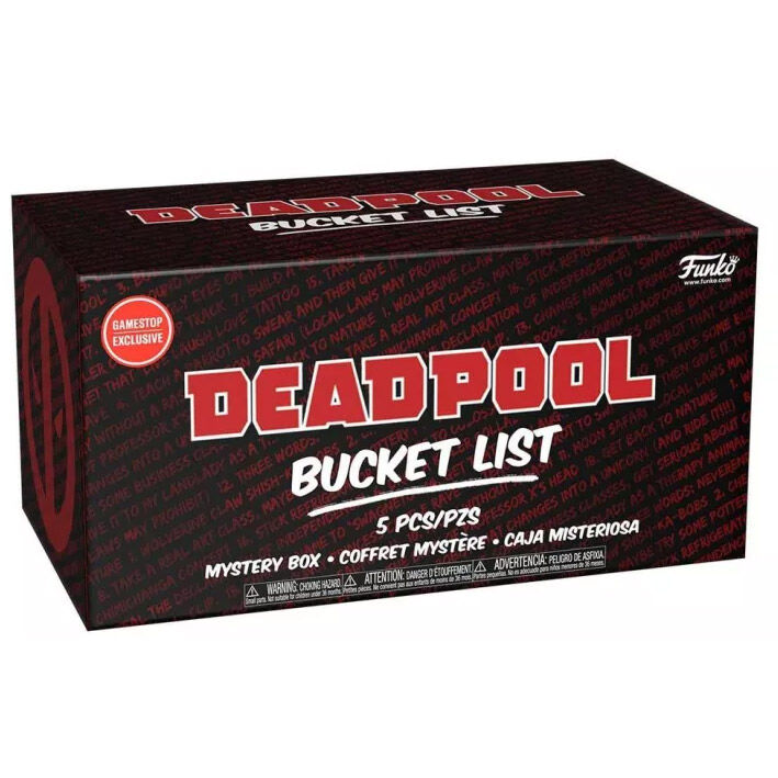 Kit Mistery Box Marvel Deadpool 2