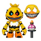 POP pack 2 figures Five Nights at Freddys Toy Chica and Nightmare Chica - Thumbnail 3