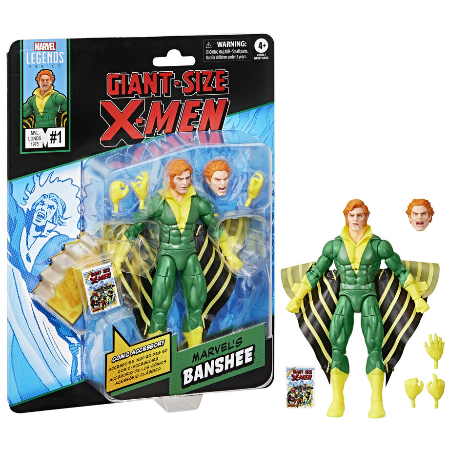 Marvel Legends Comics X-Men Marvel's Banshee figure 15cm 4