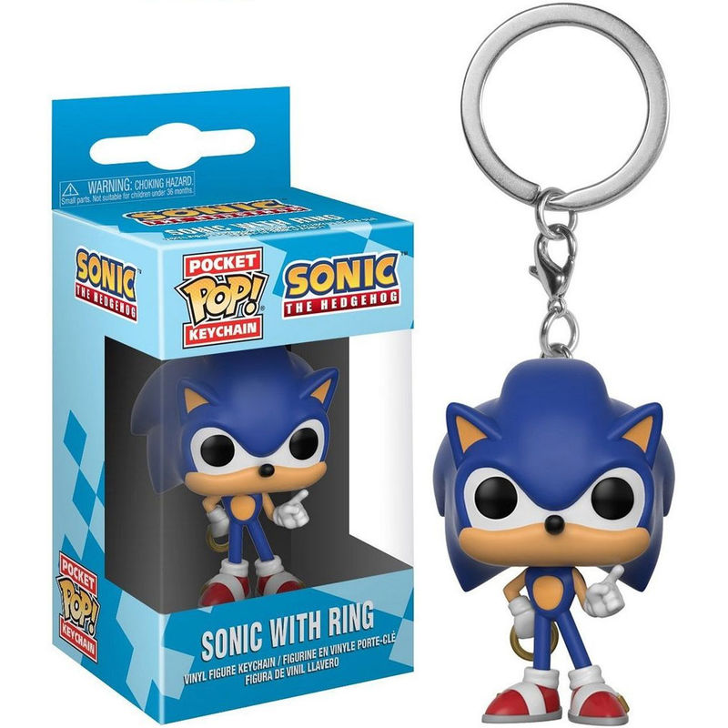 Pocket POP Keychain Sonic with Ring 1