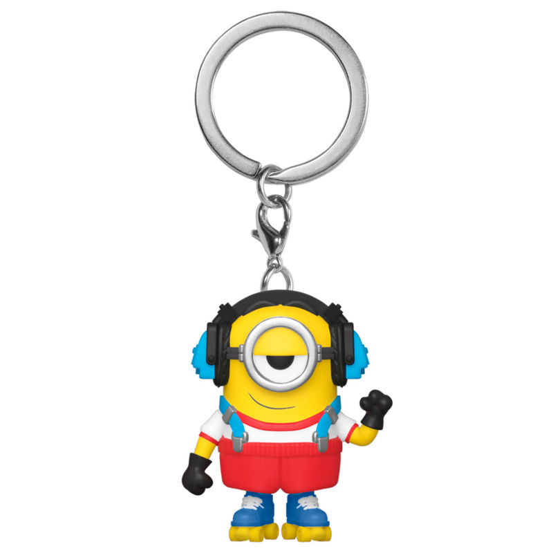 Pocket POP keychain Minions 2 Roller Skating Stuart 2