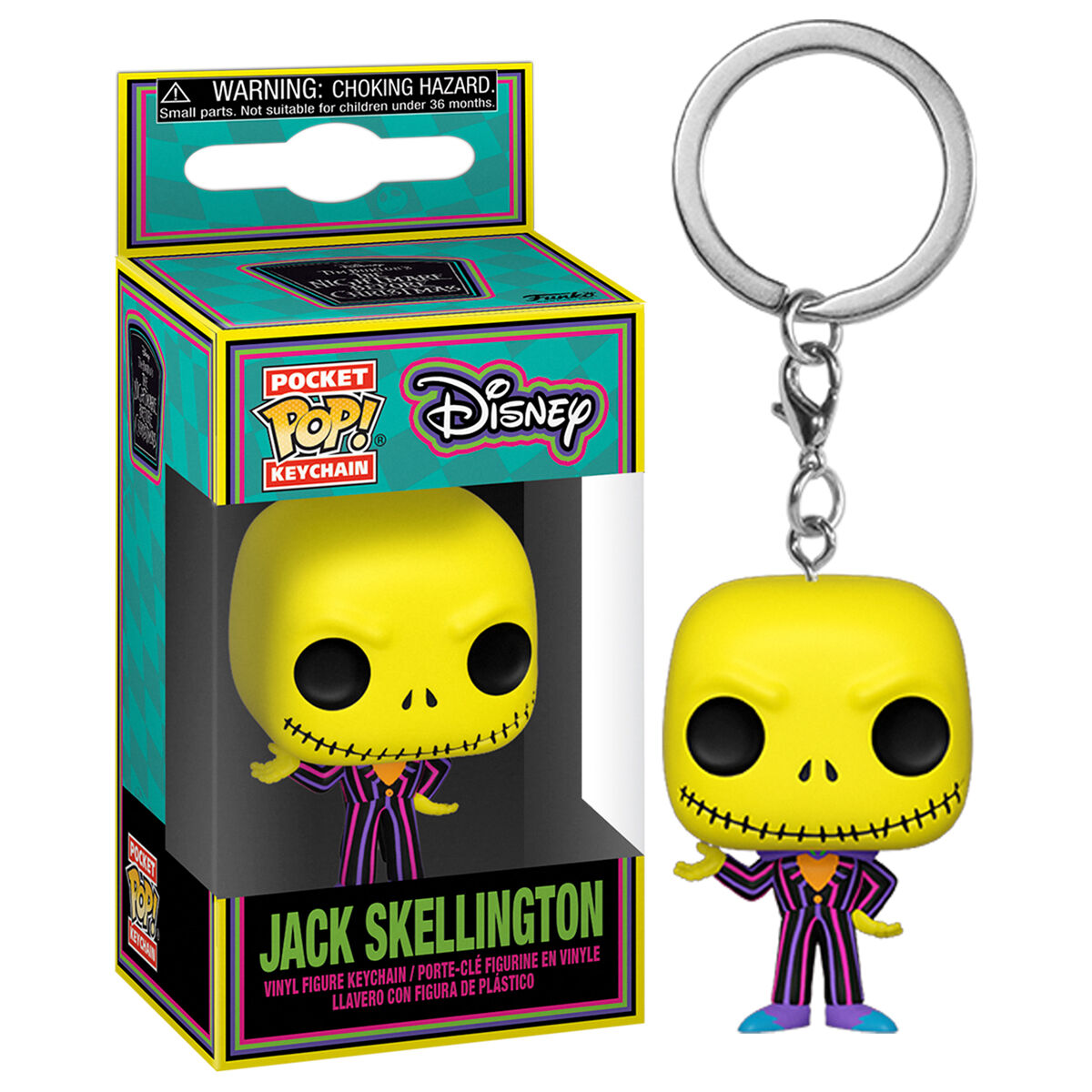 Pocket POP Keychain Disney Nightmare Before Christmas Jack 3