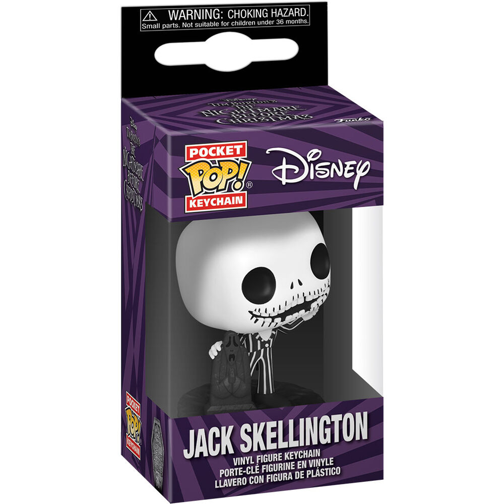 Pocket POP Keychain Disney Nightmare Before Christmas 30th Anniversary Jack Skellington 1