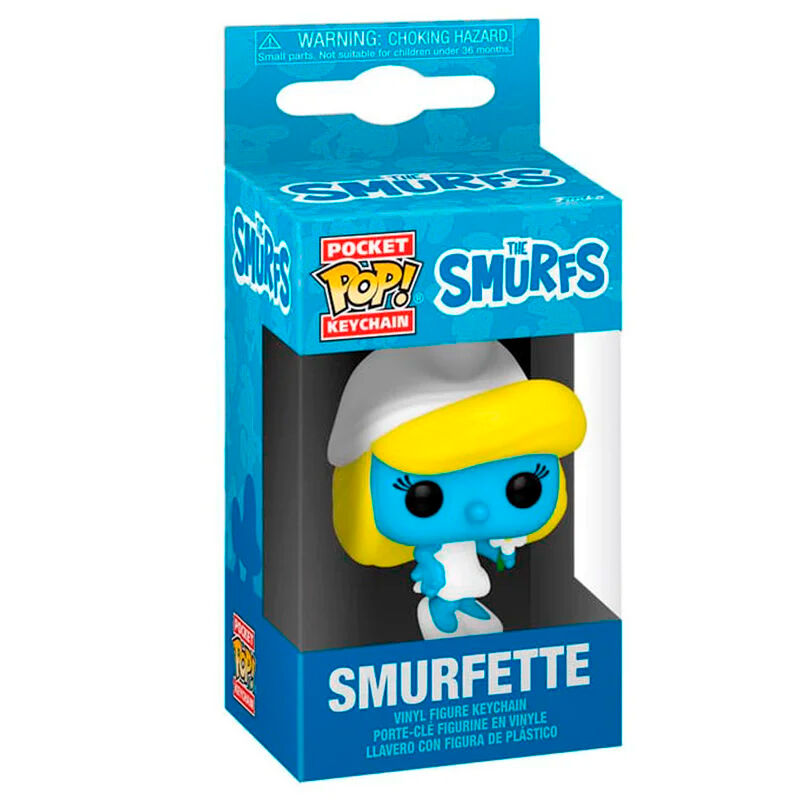 Pocket POP Keychain The Smurfs Smurfette 1