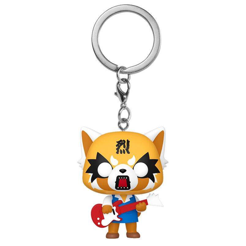Pocket POP Keychain Aggretsuko - Aggretsuko with Guitar 2