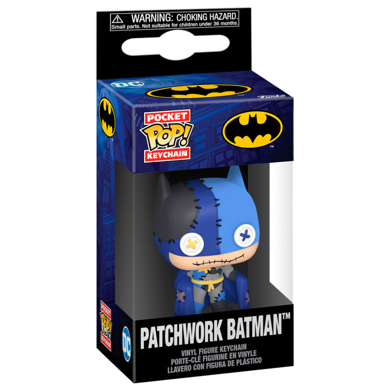 Pocket POP Keychain DC Comics ?Patchwork Batman 1