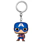 Pocket POP Keychain Marvel Captain America Classics - Thumbnail 2