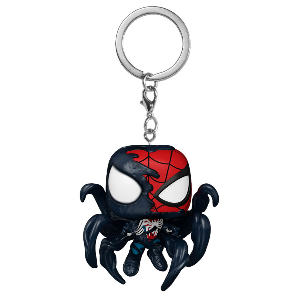 Pocket POP Keychain Marvel Spider-Man 2 Advanced Suit 2.0 Symbiote Takeover 1