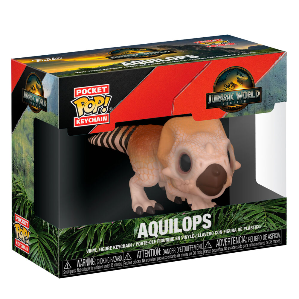 Pocket POP Keychain Jurassic World 5 Aquilops 1