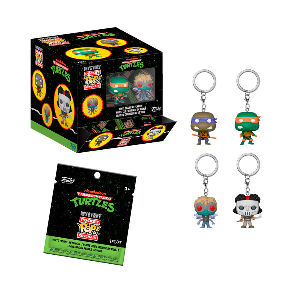 Assorted Pocket POP Keychain Ninja Turtles 1