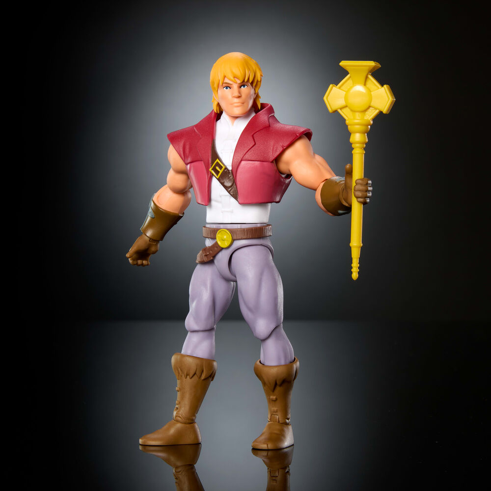 Master of the Universe Cartoon Collection Origins Prince Adam figure 14cm 3
