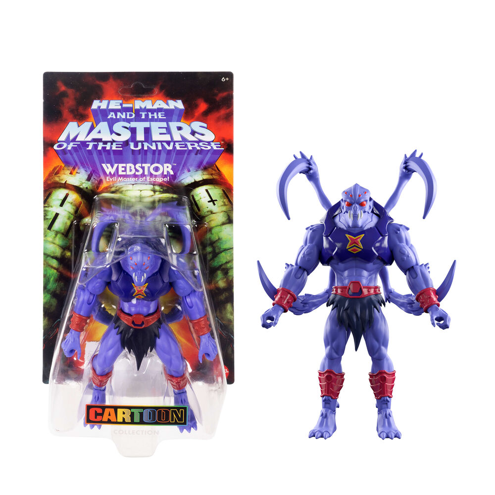 Masters of the Universe Origins Cartoon Collection Webstor figure 14cm 2