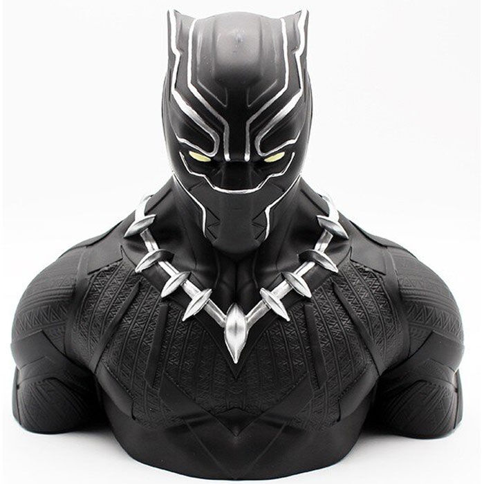 Marvel Comics Deluxe Black Panther Wakanda money box bust 20cm 1