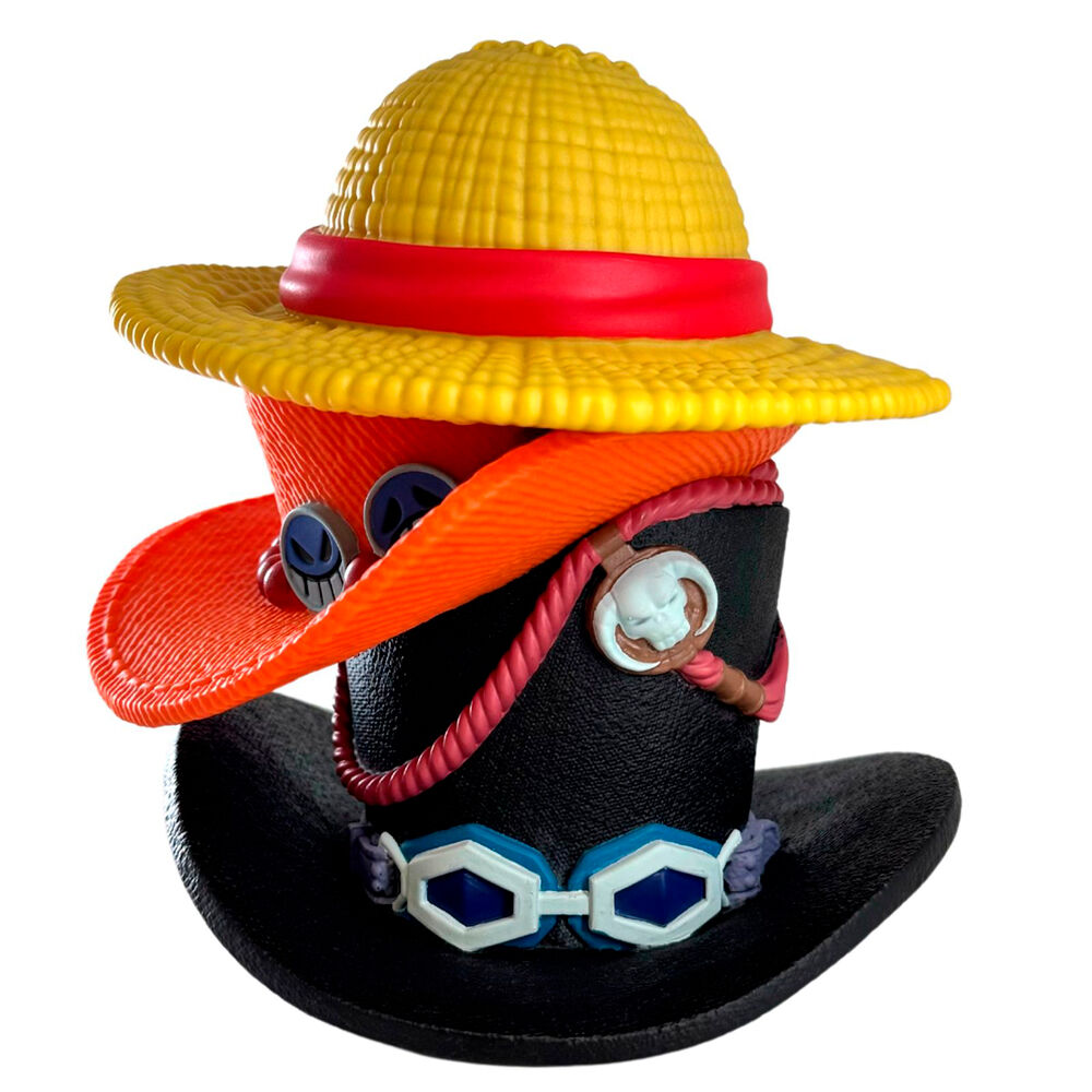 One Piece Pila Hats money box figure 16cm 1