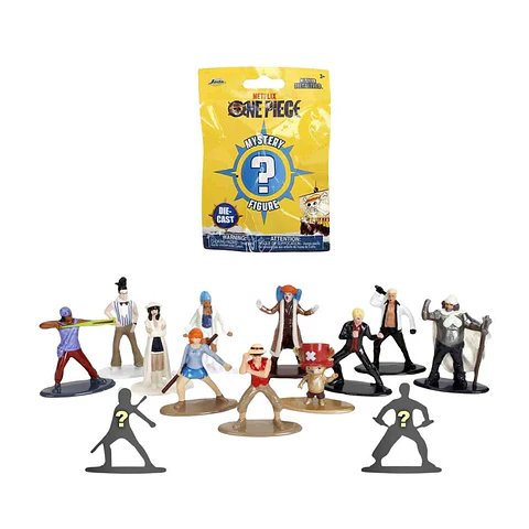One Piece assorted surprise metalfigs figure 4cm