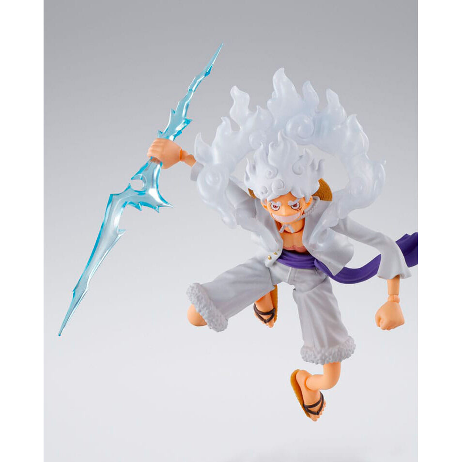One Piece Gear 5 Monkey D Luffy S.H. figuarts figure 15,5cm 1